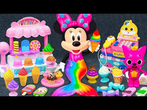60 Minutes Satisfying with Unboxing Mini Toys Collection, Minnie Ice Cream Playset | Review Toys