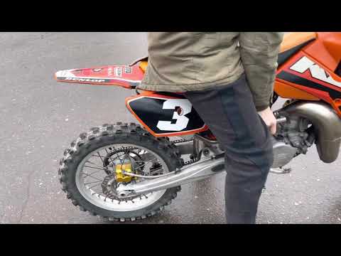 KTM SX85 (model year 2012.) test drive