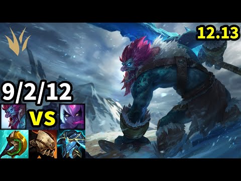Trundle Jungle vs Evelynn - KR Grandmaster | Patch 12.13