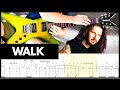 WALK Pantera Guitar TAB Lesson Tutorial Cover