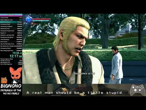 Yakuza Kiwami 2 Any% Speedrun in 1:34:48 [WR]
