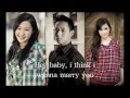 Marry You   Jason Chen and Megan Lee【Lyrics ...