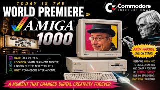 The Day the Amiga Changed Computing Forever July 23, 1985