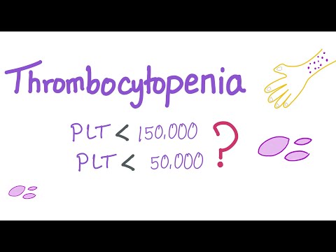 Thrombocytopenia - mi ez a betegség? Visszér, thrombocytopeniával