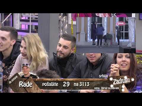 Zadruga 3 - Prikazan snimak kako Janjuš savetuje Kendija kako sa smuva Milicu - 01.11.2019.