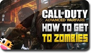 COD Advanced Warfare - How To Get "Zombies Mode" "Exo Zombies" Co op Mode