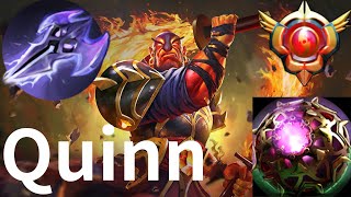 Quinn Ember Spirit vs Kunnka Storm Tusk Jakiro Clinkz - Tspirit vs Flcn g1 ESL One Raleigh dota2