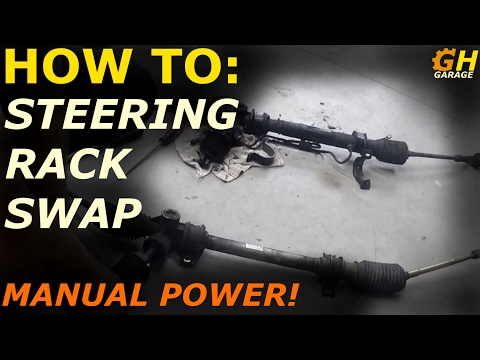 Manual Steering Rack Swap | Reborn Turbo Miata Build #19