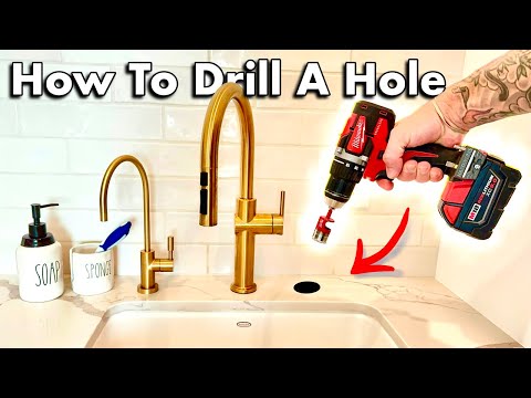 How to Drill Holes into Quartz & Granite Counter
