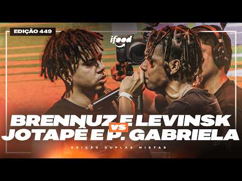 BRENNUZ E LEVINSK X JOTAPÊ E P. GABRIELA (PR) | SEMIFINAL | 449ª Batalha da Aldeia | (Duplas Mistas)