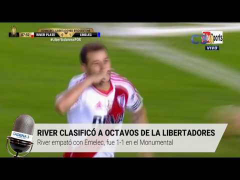 River 1 vs. Emelec 1 - Copa Libertadores 2017