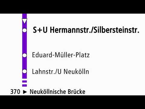 [Busse Berlin] Ansagen der Linie 370