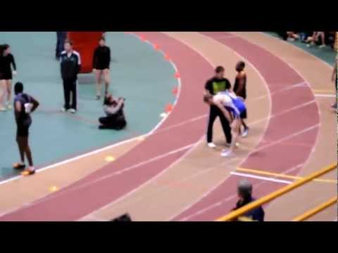 300m Sénior 2e vague (Championnat provincial athlétisme intérieur 2012)