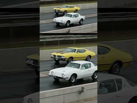 Thumbnail for ‘69 Olds 442 W30 vs. ‘63 Studebaker Avanti Pure Stock Muscle Car Drag Race #musclecar #dragrace #car by Studebaker