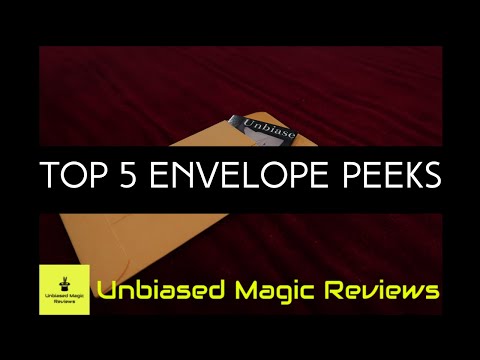 Magic Review - Top 5 Business Card Envelope Peeks