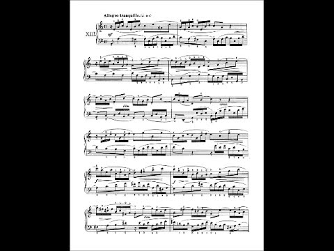 Invention No 13 In A Minor - Johann Sebastian Bach