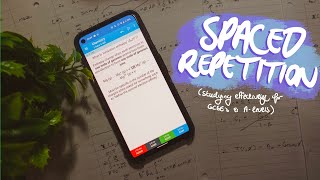 Spaced Repetition | Studying Effectively for GCSE's & A-level's