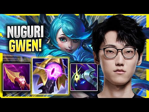 NUGURI IS A GOD WITH GWEN! - Nuguri Plays Gwen TOP vs Sett! | Season 2022