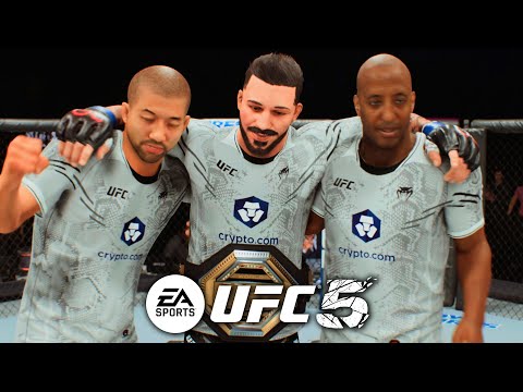 UFC 5 Career Mode - UFC CHAMPION !!!