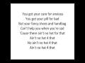 Robin Thicke-Ain't No Hat 4 That (Lyrics On Screen)