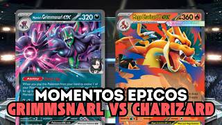 BATALLAS ÉPICAS DE STREAM! GRIMMSNARL VS MEGA CHARIZARD Y 🔥 POKEMON TCG