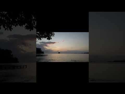 Amanecer en Triganá,  Acandí,  Chocó