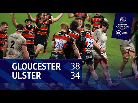 Gloucester vs Ulster (38-34) | Heineken Champions Cup highlights