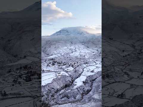 Completamente nevado: Así fue el amanecer de Putre