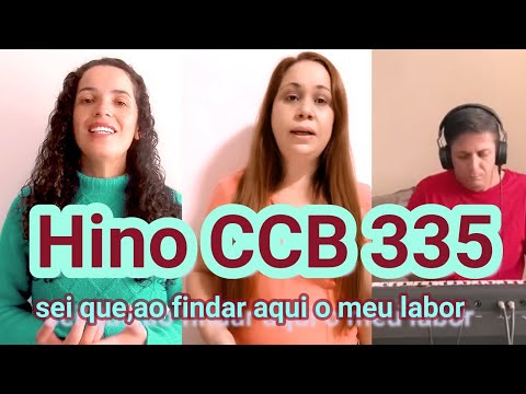 Hinos CCB 335 - Eu Almejo nessa Pátria Entrar - Vany Magalhães, Noemia Ferreira & Edson
