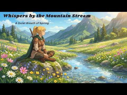 Whispers by the Mountain Stream 🌸✨ | A Quiet Breath of Spring