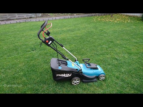 Elektrinė vejapjovė Makita ELM3720 video