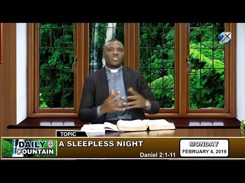 DAILY FOUNTAIN OF FEBRUARY 4, 2019 - REV'D KELECHI NDUKAKU METU