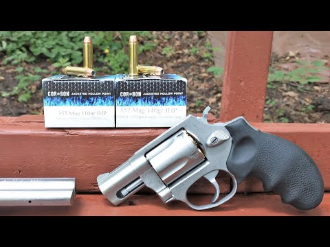 Snub Nose .357 Magnum - Heavy VS Light? Corbon 140 gr VS 110 gr XTP Bullets