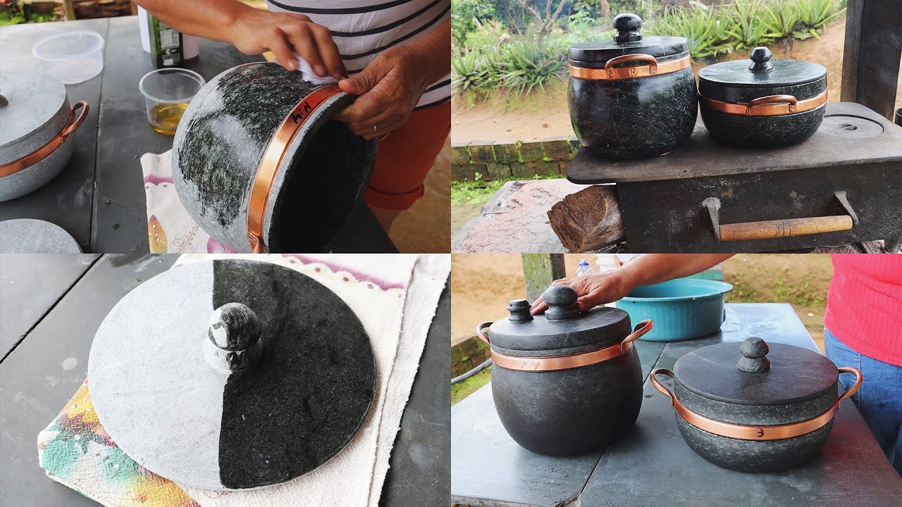 PROCESSO DE CURA DA PANELA DE PEDRA SABÃO