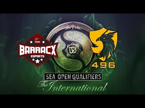 [Dota 2] PG.BarracX vs 496 Gaming - TI 9 Sea Open Qualifiers #2 - w/ ANONIM