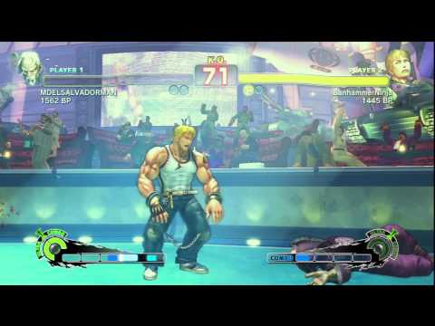 SSF4 - BanhammerNinja [Cody] vs. [Gen] Online Gameplay 7/10/10 pt.9