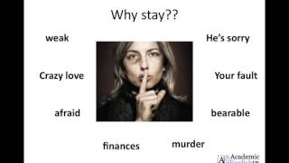 Domestic Violence PowerPoint (8 minutes)