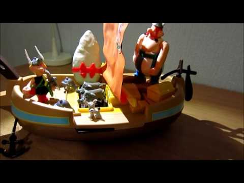Play Asterix Boat playset figures