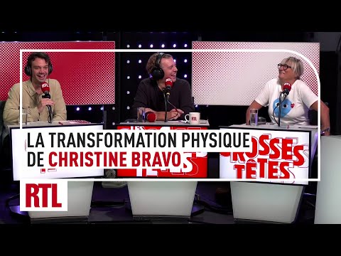 La transformation physique de Christine Bravo inspire Les Grosses Têtes