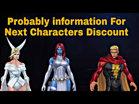 Probably information For Characters Discount After 7th Anniversary 2022 - Marvel Future Fight