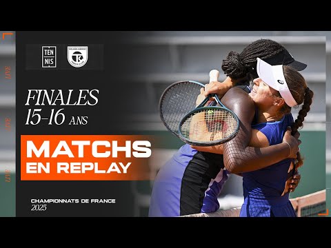 🔴 DIRECT | Finales Championnats de France 15/16 ans 2025 | FFT