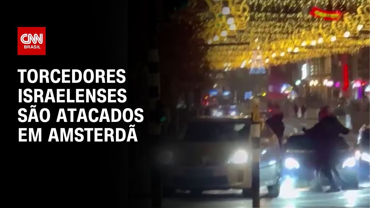 Torcedores israelenses são atacados em Amsterdã | LIVE CNN