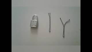 How to Pick a Simple Diary lock.