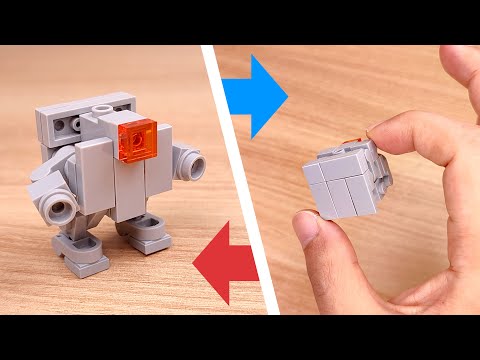 LEGO brick Cube Robot transformer robot tutorial Cubiko #LEGO #MOC #レゴ変形ロボ #レゴアイデア #레고변신로봇 #큐브 #キューブ