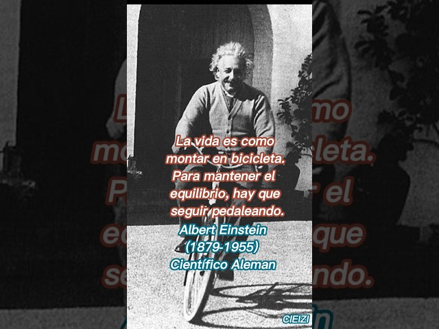 Vídeo relacionado con Einstein y el arte de montar en bicicleta: Buscando el equilibrio en el mundo moderno: 1 (Tiempo de Mirar)