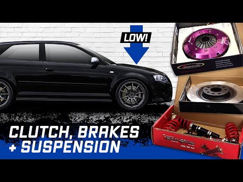 Project DBC2 - Audi S3 8P - EP02 Clutch, Brakes + Suspension