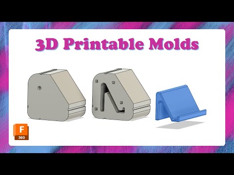 Design 3D Printable Molds in Fusion 360