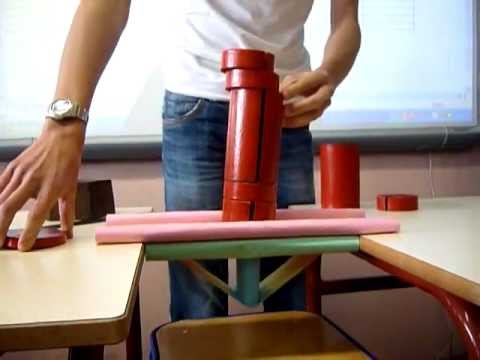 comment construire une maquette de pont a haubans