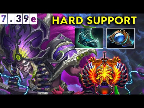 Dazzle Immortal Hard Support - Dota 2 Patch 7.39d Pro Pub Gameplay