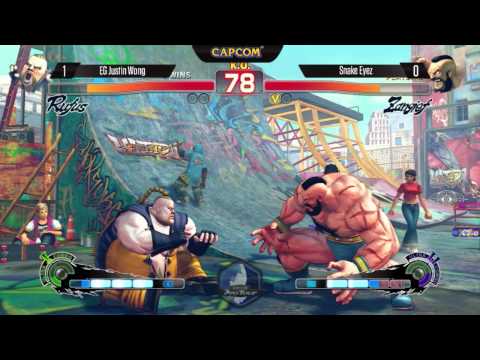 USFIV: Justin Wong vs Snake Eyez - SDCC2014 - Capcom Pro Tour Top 16
